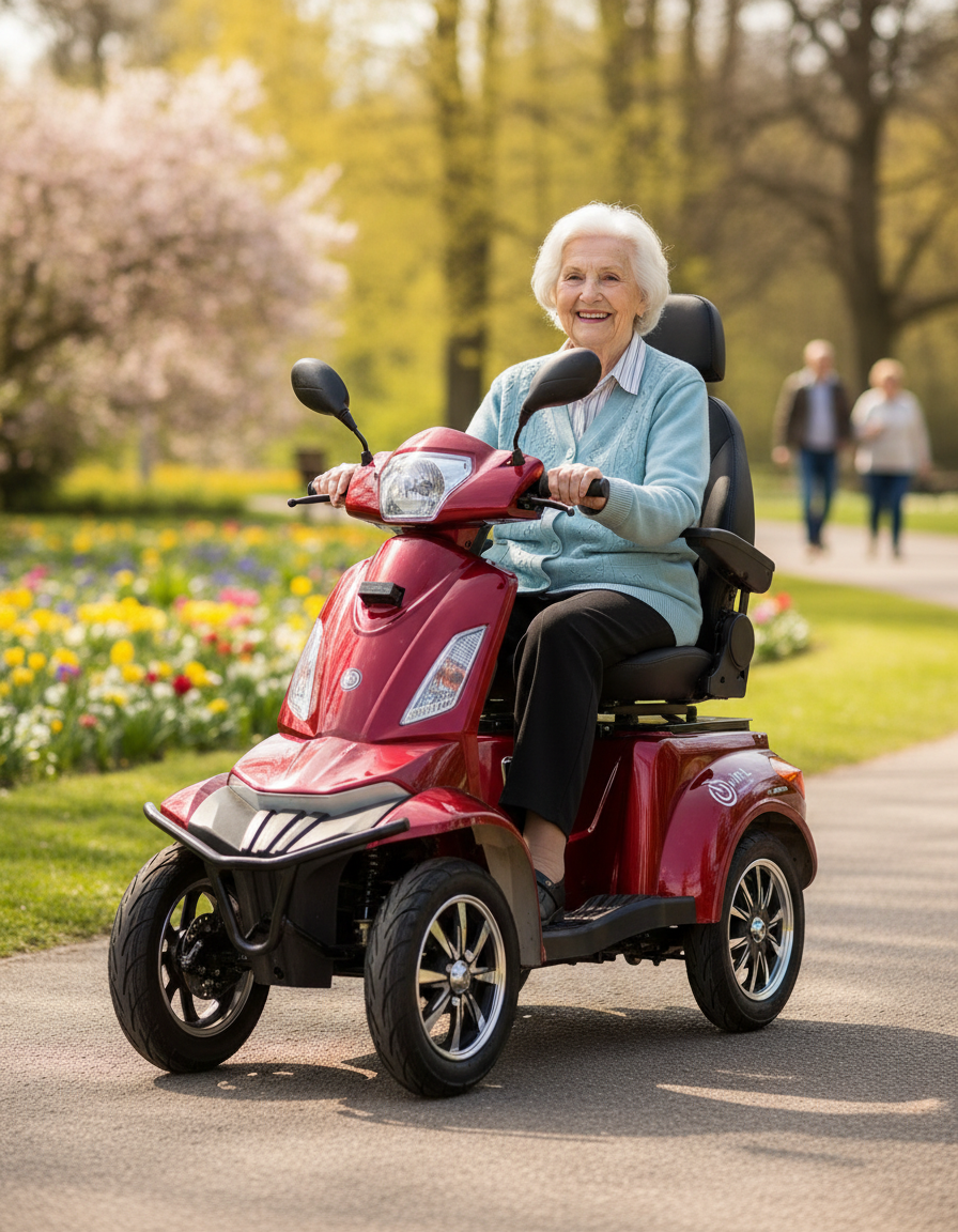 Scooter électrique femme sénir stable boutique